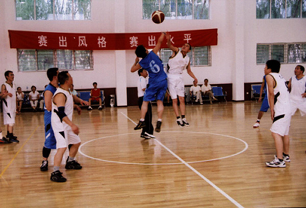琪邦內(nèi)部籃球賽，關(guān)注職工身心健康